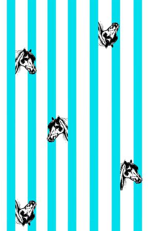 条纹印花华亿平台图片