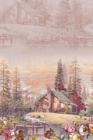 花朵印花华亿平台图片