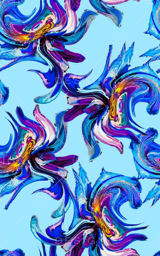 抽象印花华亿平台图片