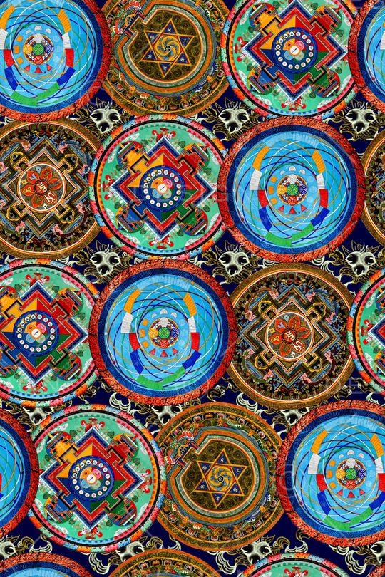 民族风印花华亿平台图片