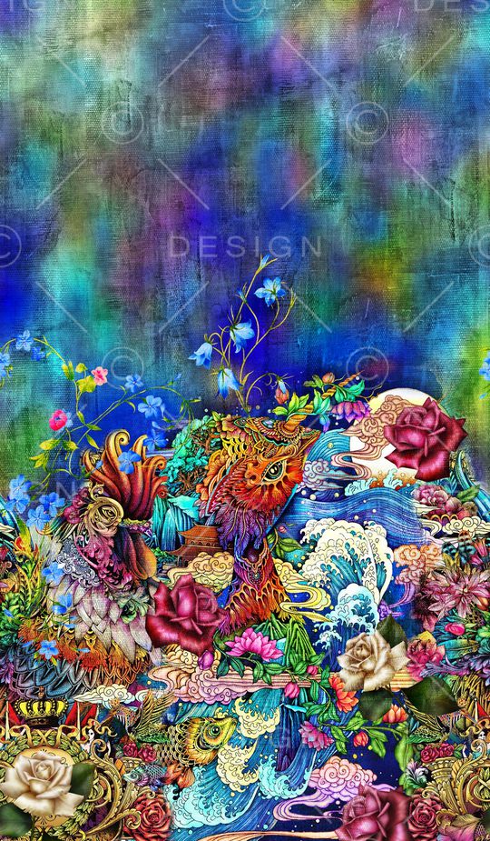 民族风印花华亿平台图片