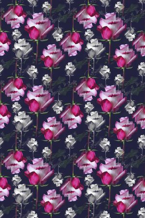 玫瑰花语印花华亿平台图片