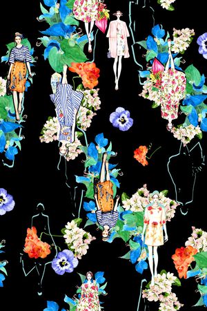 卡通印花华亿平台图片