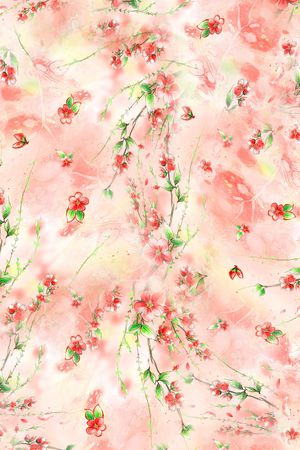 手绘印花华亿平台图片