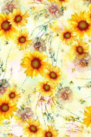 手绘印花华亿平台图片