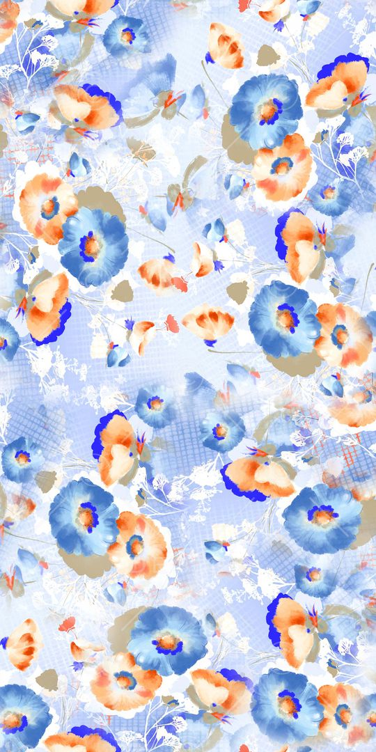 手绘印花华亿平台图片