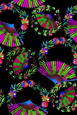 圆圈印花华亿平台图片