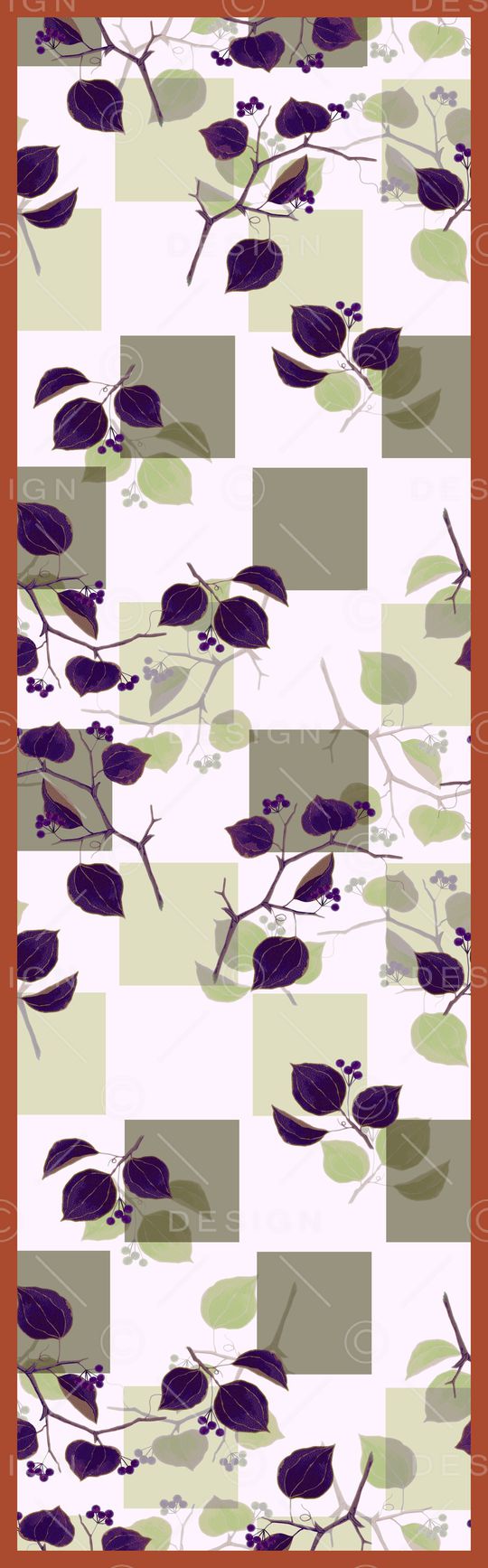 披肩长巾印花华亿平台图片