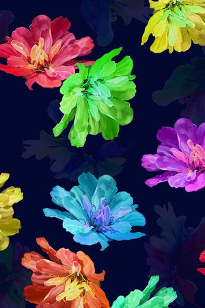 清爽印花华亿平台图片