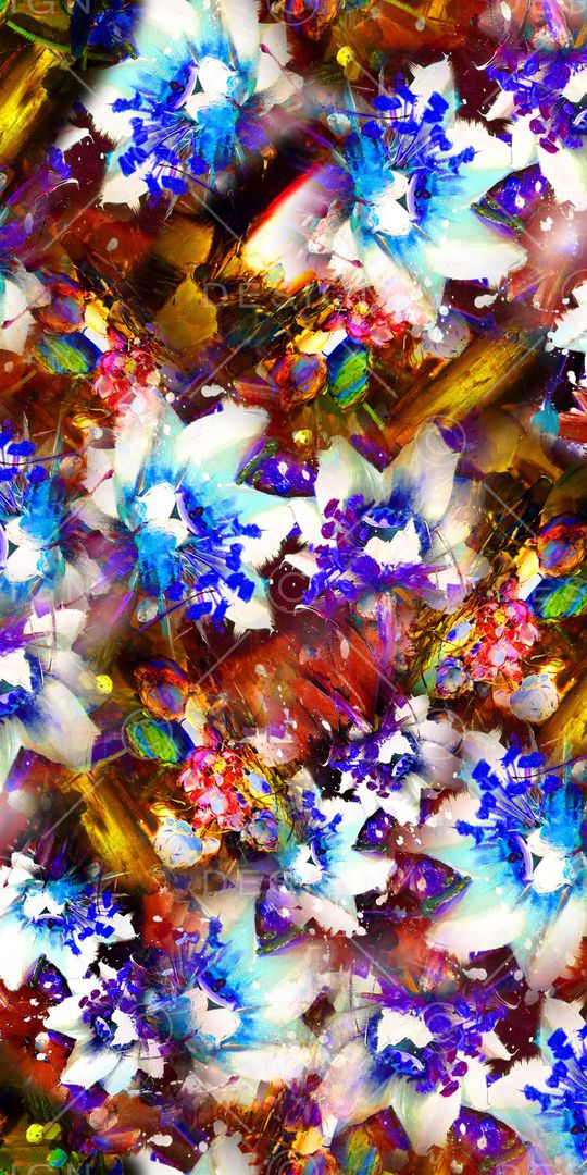 抽象印花华亿平台图片