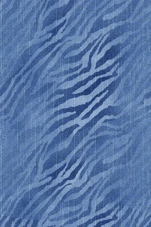 水洗牛仔印花华亿平台图片