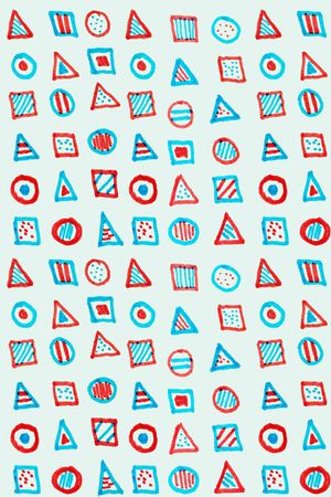 方形印花华亿平台图片