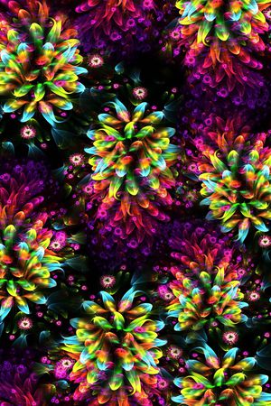 不规则几何印花华亿平台图片