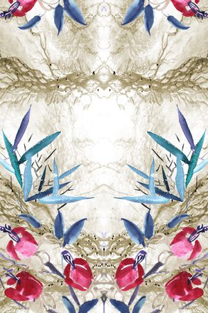 中国画印花华亿平台图片