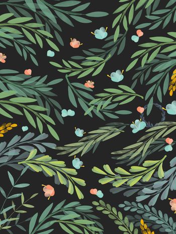 乱花印花华亿平台图片