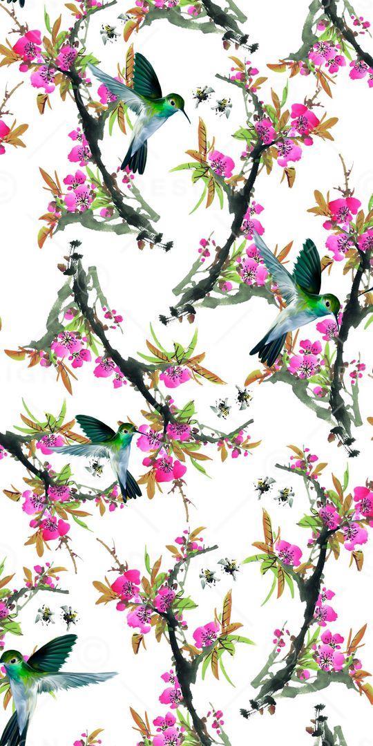 三色堇印花华亿平台图片