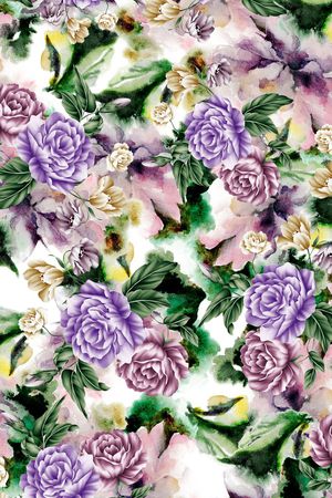 玫瑰印花华亿平台图片