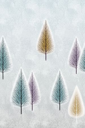 松树印花华亿平台图片