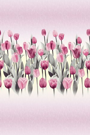 郁金香印花华亿平台图片