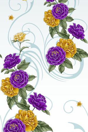 彩条印花华亿平台图片