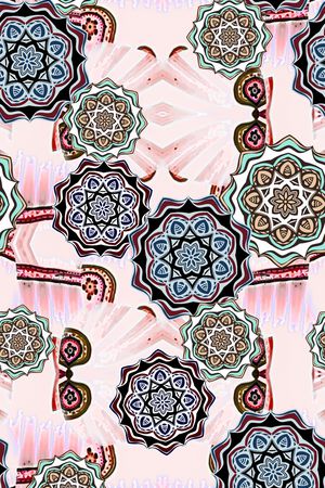 宫廷风印花华亿平台图片