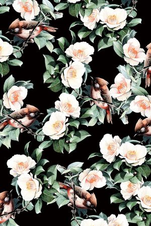 乱花印花华亿平台图片