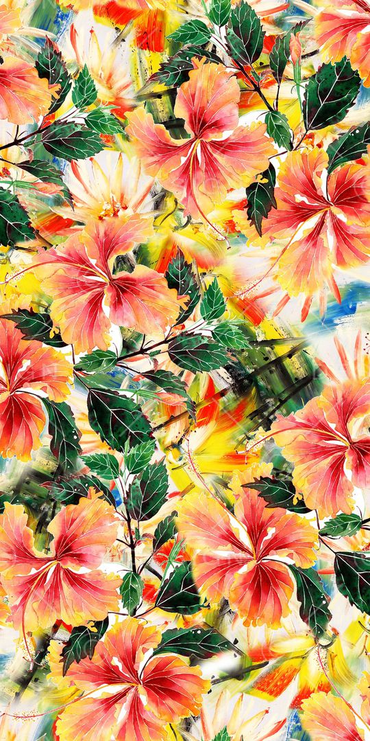 乱花印花华亿平台图片