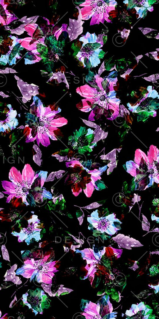 乱花印花华亿平台图片