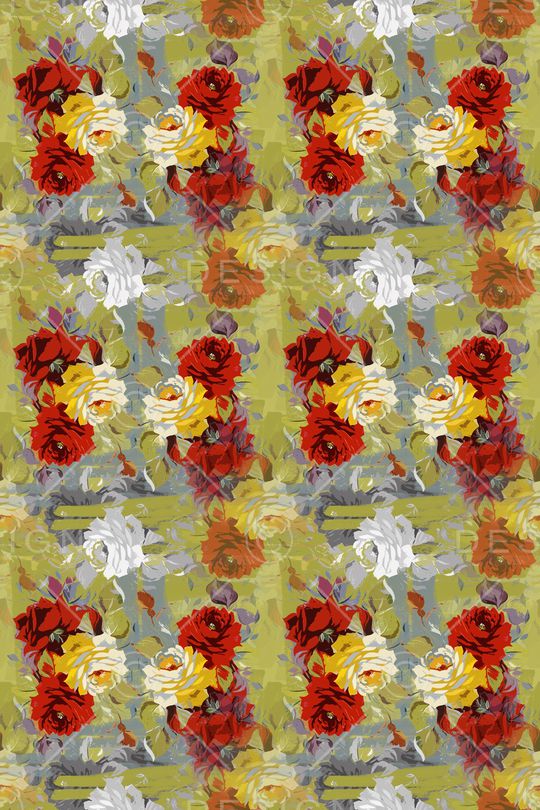 玫瑰花语印花华亿平台图片