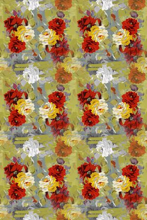 玫瑰花语印花华亿平台图片