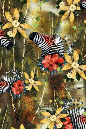 斑马印花华亿平台图片