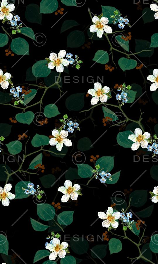 树叶印花华亿平台图片