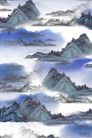 山脉印花华亿平台图片