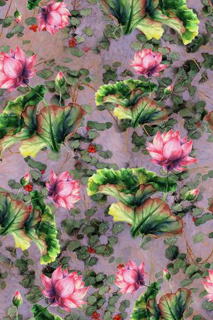 小碎花印花华亿平台图片