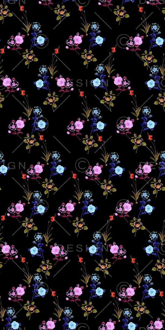 花朵印花华亿平台图片