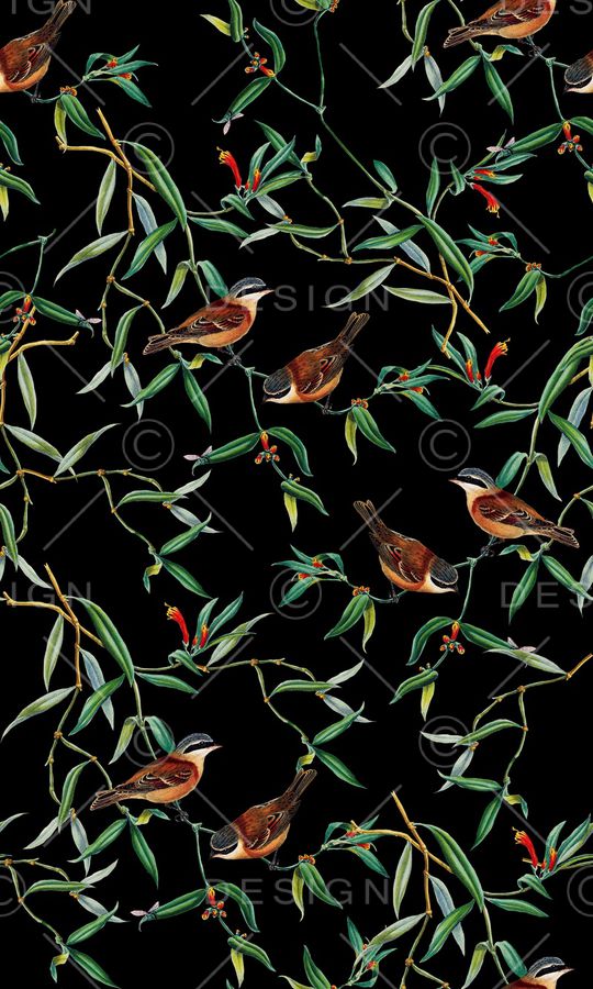 树叶、小清新印花华亿平台图片