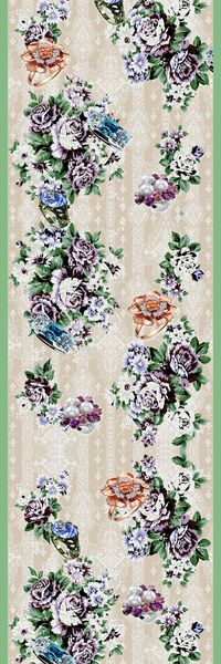 披肩长巾印花华亿平台图片