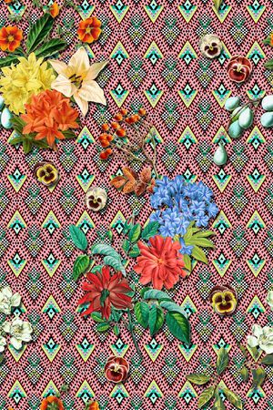 几何印花华亿平台图片