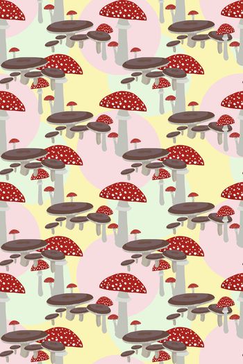 803579-几何卡通小蘑菇童装华亿平台