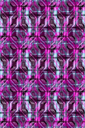 波浪条纹印花华亿平台图片