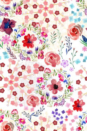 花瓣印花华亿平台图片