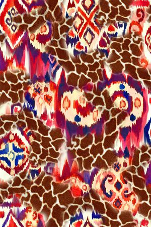 迷彩印花华亿平台图片