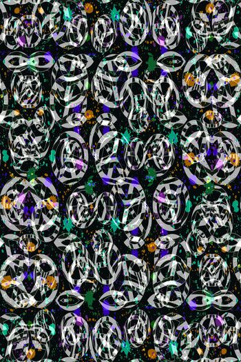 803850-前卫乱色条纹