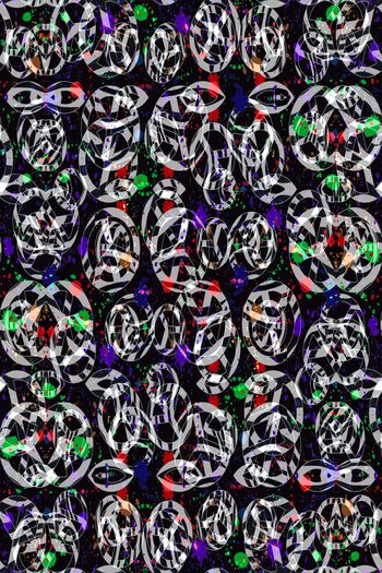 803939-前卫乱色条纹