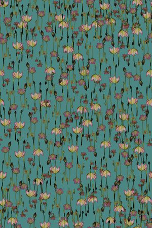 花朵印花华亿平台图片