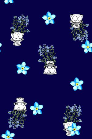 小碎花印花华亿平台图片