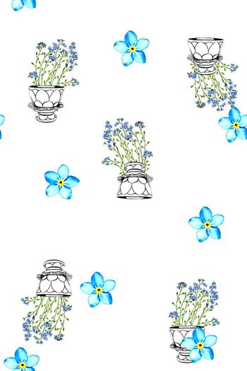 803999-杯子花—白