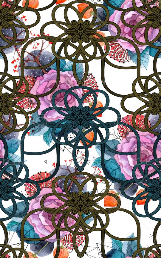 花朵印花华亿平台图片