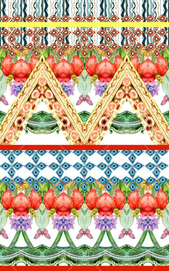 欧式印花华亿平台图片