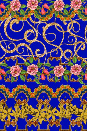 欧式印花华亿平台图片